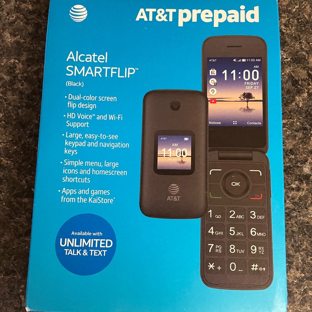 SMARTFLIP Black - AT&T Prepaid